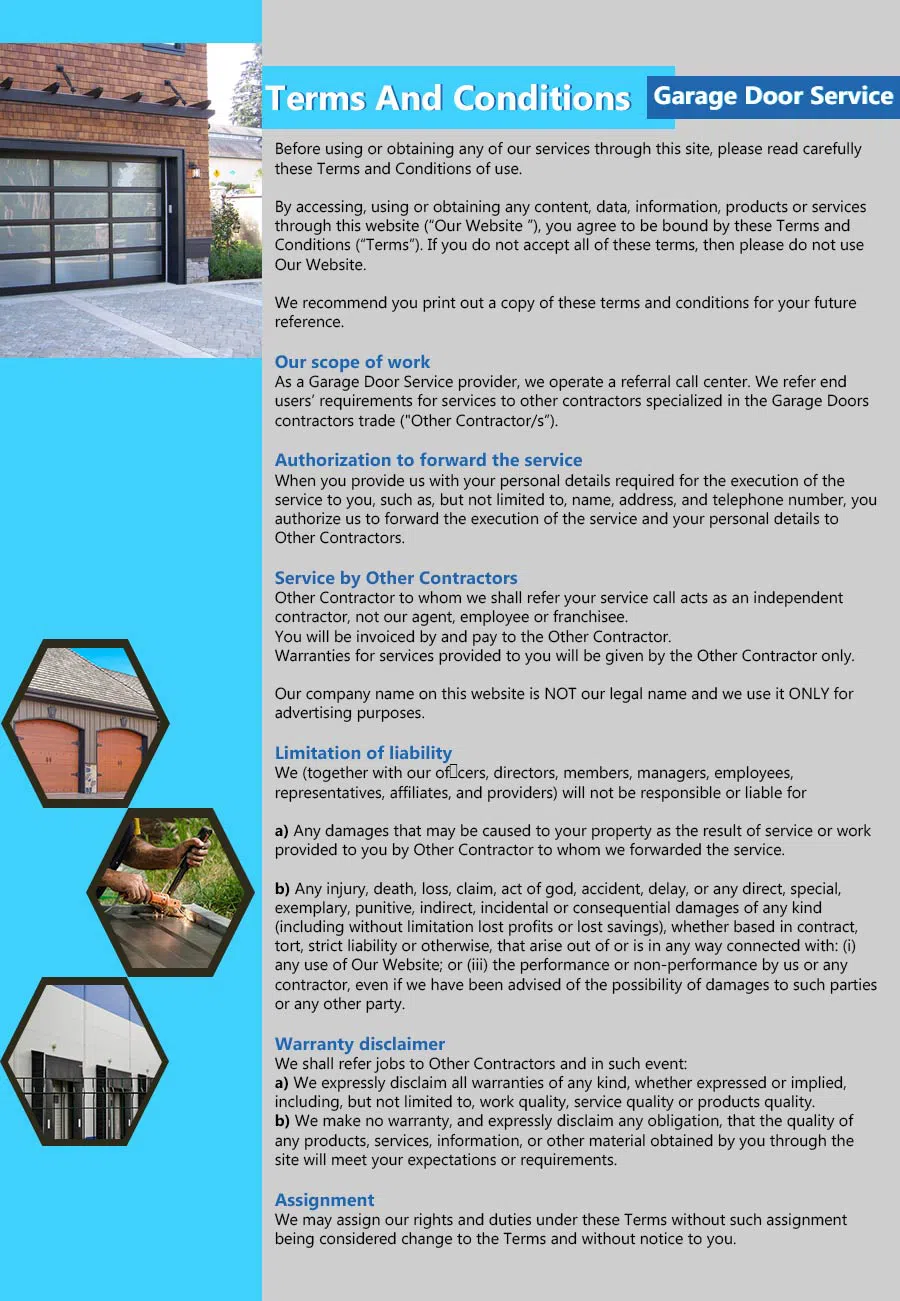 Capitol Garage Doors Lake Worth, FL 561-826-4615 - terms4